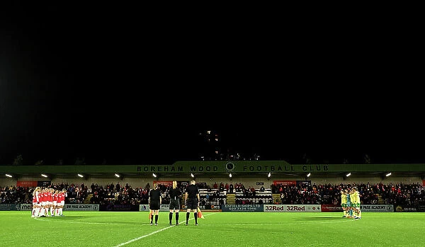Arsenal Honors Armistice Day with Minute Silence vs. Bristol City (FA Women's Continental Tyres League Cup, 2023-24)