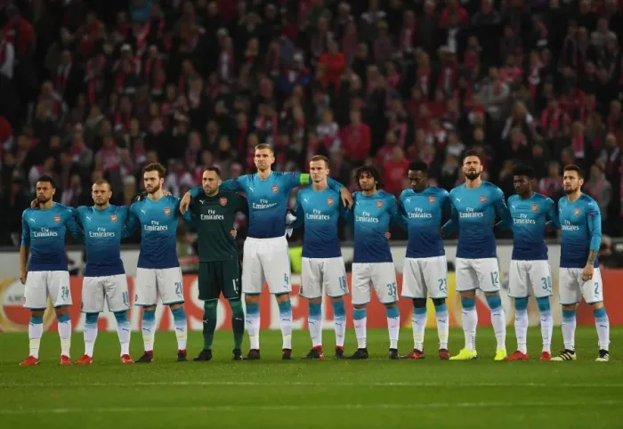 Framed Print : Arsenal Honors Late German Legend Ahead of FC Koln Europa League Clash