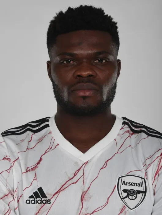 Framed Print : Arsenal Introduces New Signing Thomas Partey at London Colney Training Ground