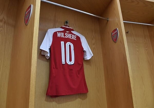 Arsenal: Jack Wilshere in the Changing Room before Arsenal v Norwich City - Carabao Cup Fourth Round