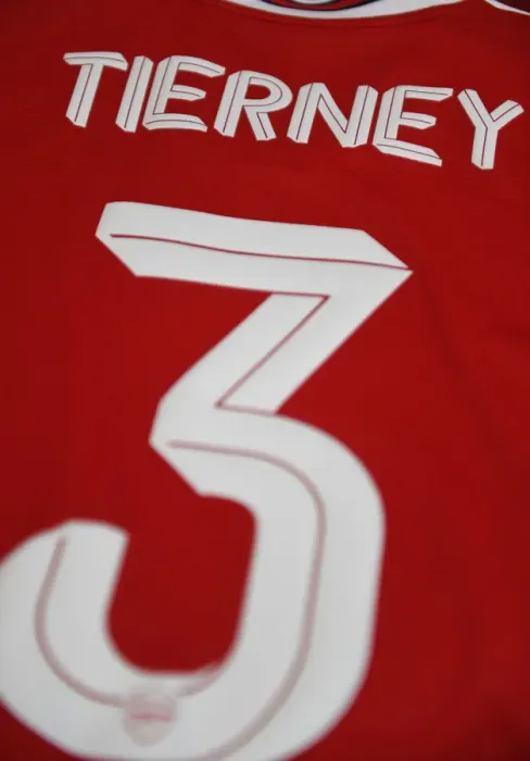 Framed Print : Arsenal: Kieran Tierney Gears Up for Carabao Cup Clash Against Nottingham Forest Framed Print : Arsenal: Kieran Tierney Gears Up for Carabao Cup Clash Against Nottingham Forest