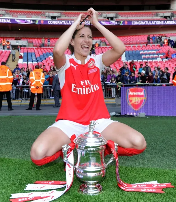 Framed Print : Arsenal Ladies Celebrate FA Cup Victory: Vicky Losada Lifts the Trophy Framed Print : Arsenal Ladies Celebrate FA Cup Victory: Vicky Losada Lifts the Trophy