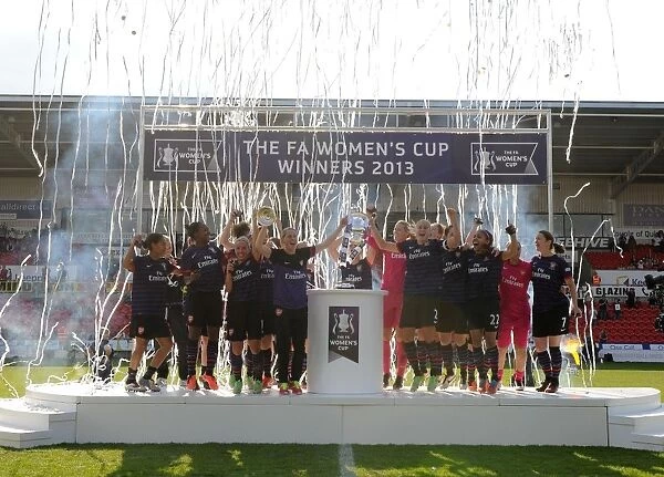 Arsenal Ladies Celebrate FA Women's Cup Victory (2013): Arsenal Ladies 1-0 Bristol Academy