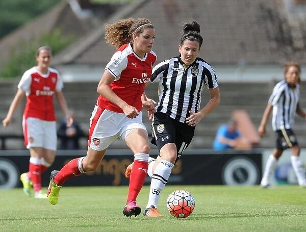 Arsenal Ladies Defeat Notts County 2-0: Janssen and Crichton Star in WSL Division One Clash at Meadow Park