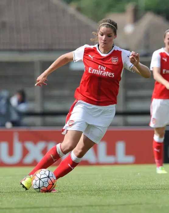 Framed Print : Arsenal Ladies Defeat Notts County 2-0: Dominique Janssen's Standout Performance Framed Print : Arsenal Ladies Defeat Notts County 2-0: Dominique Janssen's Standout Performance