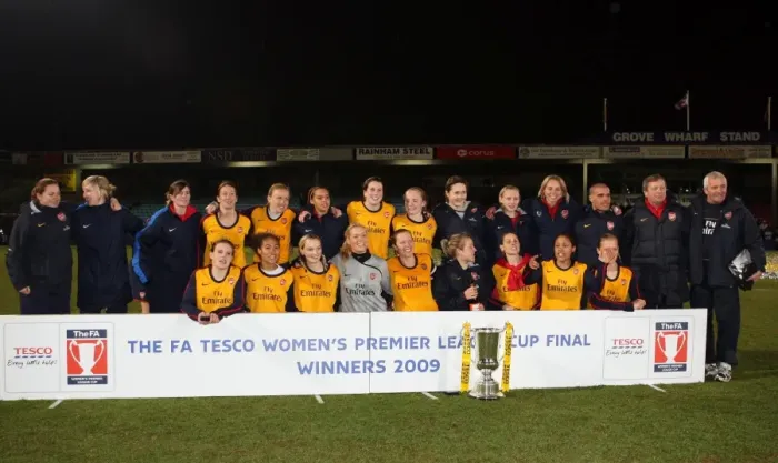 Framed Print : Arsenal Ladies League Cup Triumph: 5-0 Victory over Doncaster Rovers Belles Framed Print : Arsenal Ladies League Cup Triumph: 5-0 Victory over Doncaster Rovers Belles