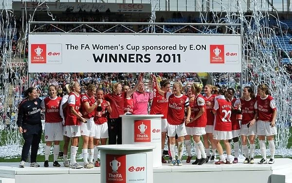 Arsenal Ladies Lift FA Cup: 2-0 Victory over Bristol Academy (2011)