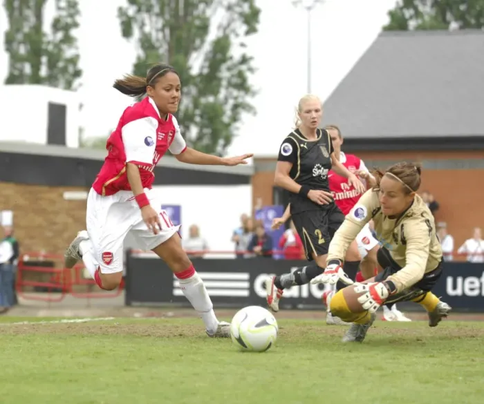 Framed Print : Arsenal Ladies Lift UEFA Women's Cup: 1-0 Agg. Victory over UMEA IK (0-0 Second Leg) - 6th UEFA Women's Cup Final 2006 / 07 Framed Print : Arsenal Ladies Lift UEFA Women's Cup: 1-0 Agg. Victory over UMEA IK (0-0 Second Leg) - 6th UEFA Women's Cup Final 2006 / 07
