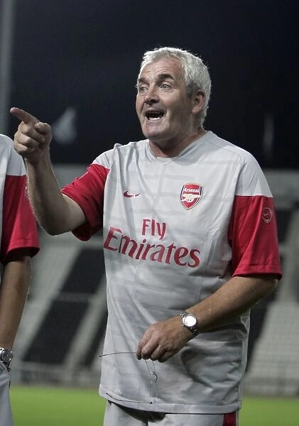 Arsenal Ladies Manager Tony Gervaise