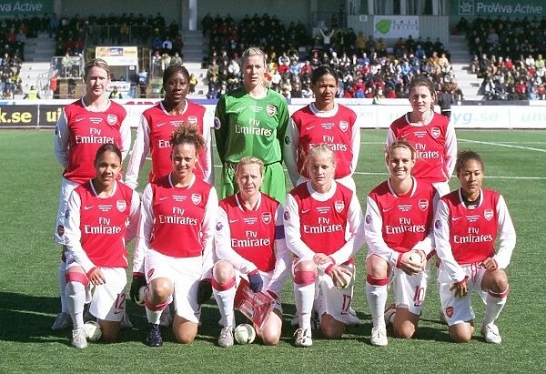 Arsenal Ladies Team. Umea IK 0:1 Arsenal Ladies