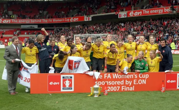 Framed Print : Arsenal Ladies Triumph in FA Cup Final: 4-1 Victory Framed Print : Arsenal Ladies Triumph in FA Cup Final: 4-1 Victory