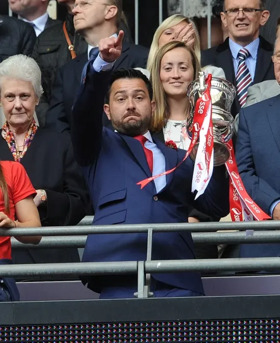 Framed Print : Arsenal Ladies Triumph in FA Cup Final: Pedro Martinez Losa Celebrates Victory over Chelsea Ladies Framed Print : Arsenal Ladies Triumph in FA Cup Final: Pedro Martinez Losa Celebrates Victory over Chelsea Ladies