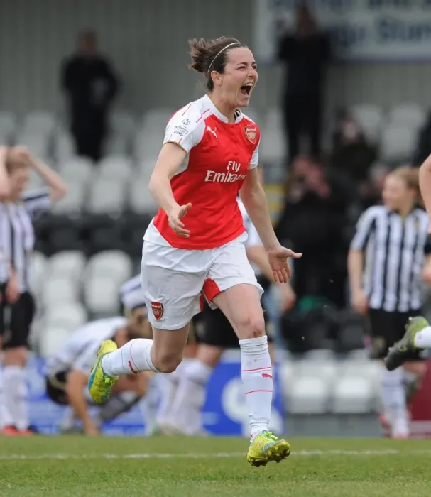 Framed Print : Arsenal Ladies Triumph in FA Cup Quarterfinals: Natalia Pablos Sanchon's Penalty Shootout Victory