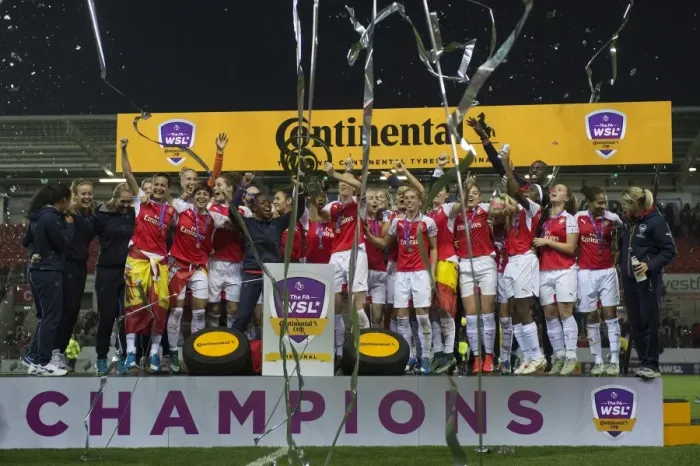 Framed Print : Arsenal Ladies v Notts County Ladies FA WSL Continental Cup Final 1 / 11 / 2015