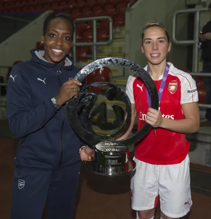 Framed Print : Arsenal Ladies v Notts County Ladies FA WSL Continental Cup Final 1 / 11 / 2015