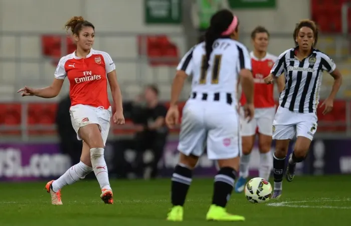 Framed Print : Arsenal Ladies vs. Notts County Ladies: FA WSL Continental Cup Final (November 1, 2015)