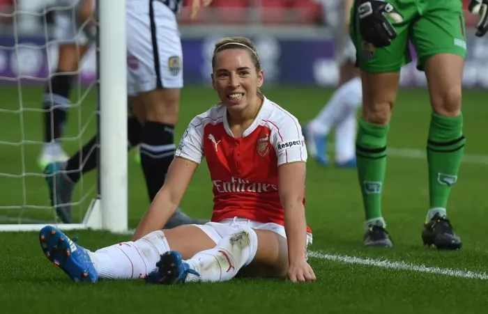 Framed Print : Arsenal Ladies vs Notts County Ladies: FA WSL Continental Cup Final (November 1, 2015)