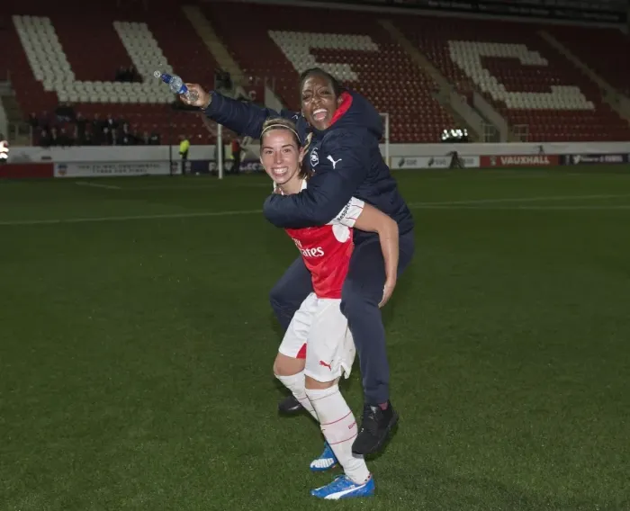 Framed Print : Arsenal Ladies vs Notts County Ladies: FA WSL Continental Cup Final (November 1, 2015)