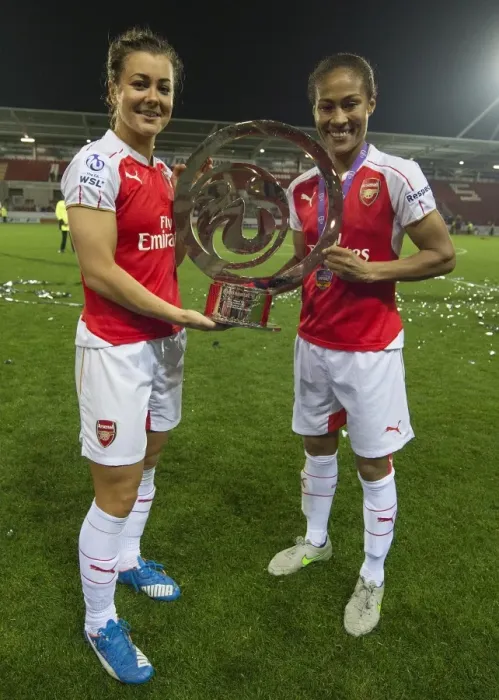 Framed Print : Arsenal Ladies vs Notts County Ladies: FA WSL Continental Cup Final (November 1, 2015)