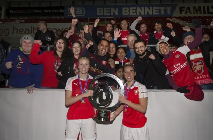 Framed Print : Arsenal Ladies vs Notts County Ladies: FA WSL Continental Cup Final (November 1, 2015)
