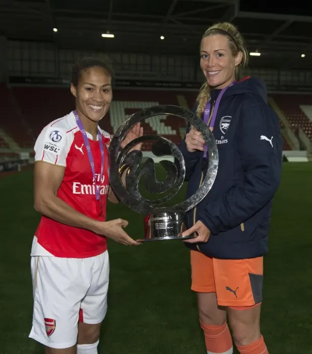 Framed Print : Arsenal Ladies vs Notts County Ladies: FA WSL Continental Cup Final (November 1, 2015)