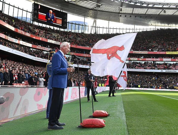 Arsenal Legend Bob Wilson's Pre-Match Reading at Emirates Stadium: Arsenal vs. Watford (2021-22)