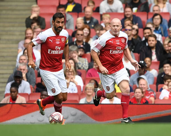 Arsenal Legends: Robert Pires and Perry Groves Face Off Against Real Madrid Legends (2018-19)