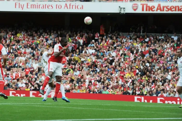 Framed Print : Arsenal Legends vs Milan Glorie: Kanu Scores the Inaugural Goal at Emirates Stadium Framed Print : Arsenal Legends vs Milan Glorie: Kanu Scores the Inaugural Goal at Emirates Stadium