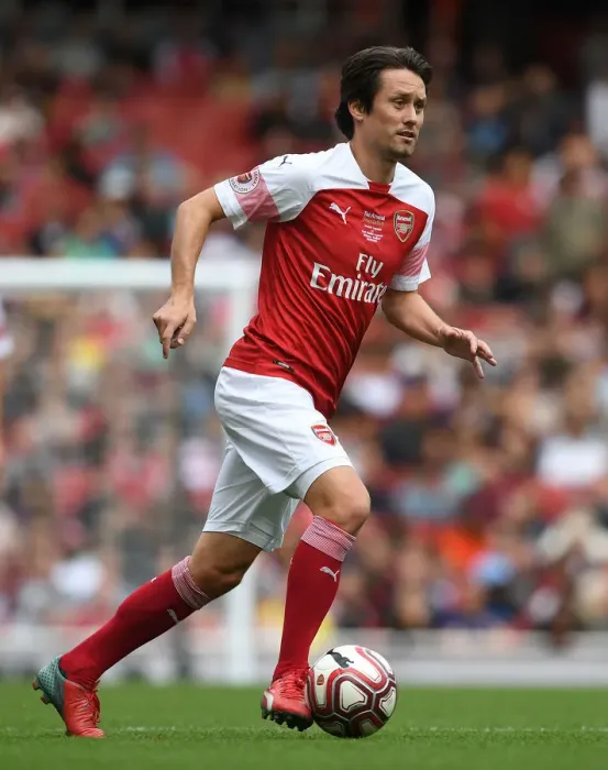 Framed Print : Arsenal Legends vs Real Madrid Legends: Rosicky's Shining Moment at Emirates Stadium