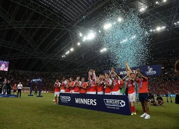 Arsenal Lift the Barclays Asia Trophy: Arsenal's Victory over Everton in Singapore, 2015