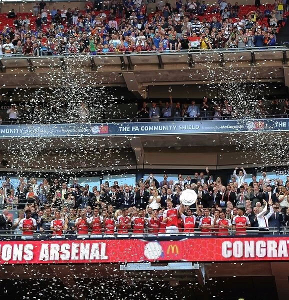 Arsenal Lift FA Community Shield: Victory over Chelsea (2015-16)