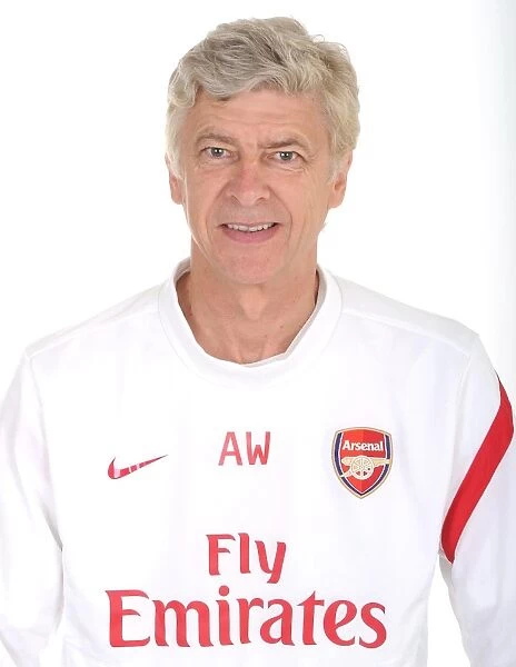 Arsenal manager Arsene Wenger. Arsenal Photocall, Emirates Stadium, Arsenal Football Club