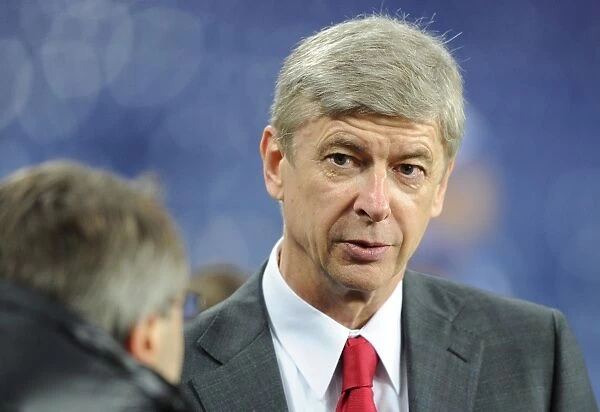 Arsenal manager Arsene Wenger. FC Porto 2: 1 Arsenal, UEFA Champions League