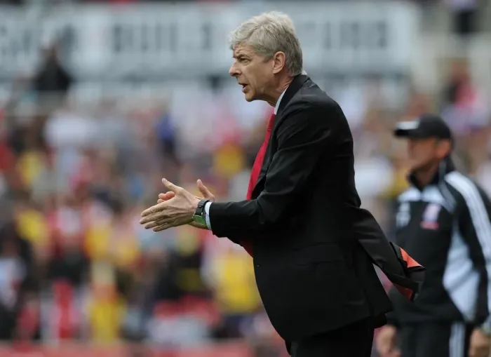 Framed Print : Arsenal manager Arsene Wenger. Stoke City 3: 1 Arsenal, Barclays Premier League Framed Print : Arsenal manager Arsene Wenger. Stoke City 3: 1 Arsenal, Barclays Premier League