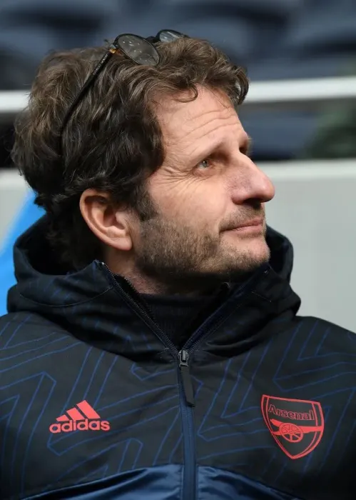 Framed Print : Arsenal Manager Joe Montemurro Ahead of Tottenham vs Arsenal FA WSL Clash