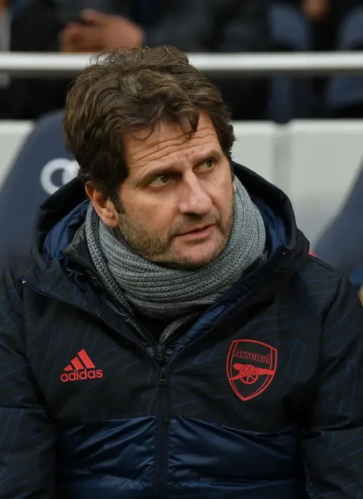 Framed Print : Arsenal Manager Joe Montemurro Before Tottenham Hotspur vs Arsenal FA Womens Super League Match Framed Print : Arsenal Manager Joe Montemurro Before Tottenham Hotspur vs Arsenal FA Womens Super League Match