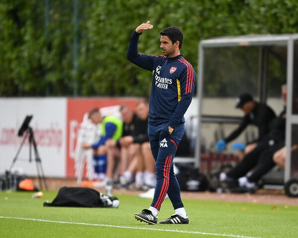 Arsenal Manager Mikel Arteta Leads Team in Pre-Season Friendly Against Ipswich Town