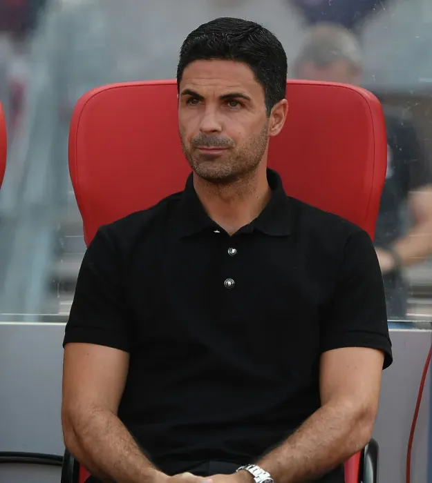 Framed Print : Arsenal Manager Mikel Arteta Before Nuremberg Pre-Season Friendly, July 2023