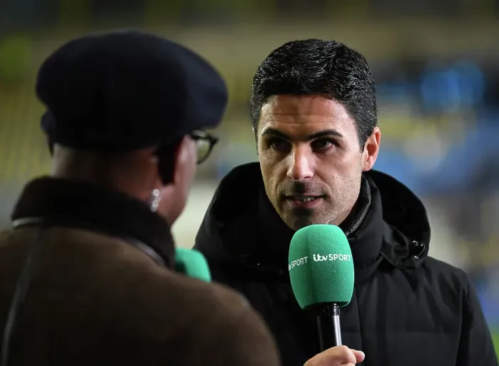 Framed Print : Arsenal Manager Mikel Arteta Pre-Match Interview: FA Cup Third Round Clash vs Oxford United Framed Print : Arsenal Manager Mikel Arteta Pre-Match Interview: FA Cup Third Round Clash vs Oxford United