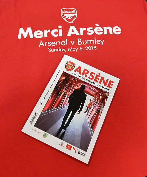 Arsenal Matchday Programme: Arsenal vs. Burnley (Premier League, 2017-18)