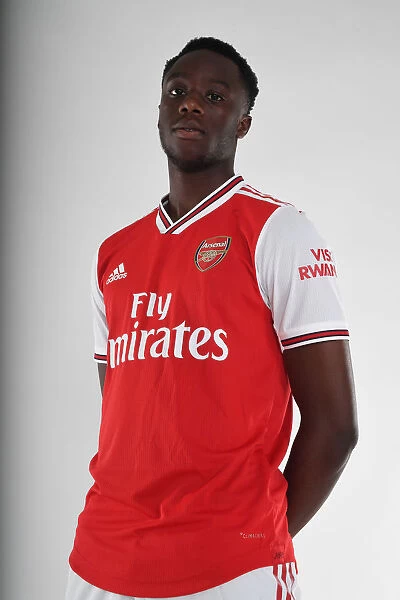 Arsenal New Signing James Olayinka at 2019-2020 Photocall
