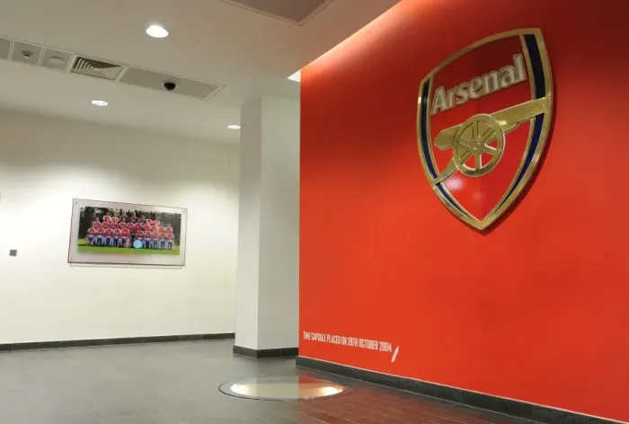 Framed Print : Arsenal Players Dramatic Entrance at Emirates Stadium vs. West Bromwich Albion (2015-16)