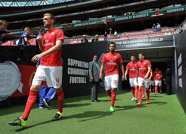 Arsenal Players Gear Up for Community Shield Showdown Against Chelsea