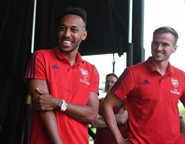 Arsenal Players Meet Fans Before Arsenal v Fiorentina in 2019 International Champions Cup, Charlotte