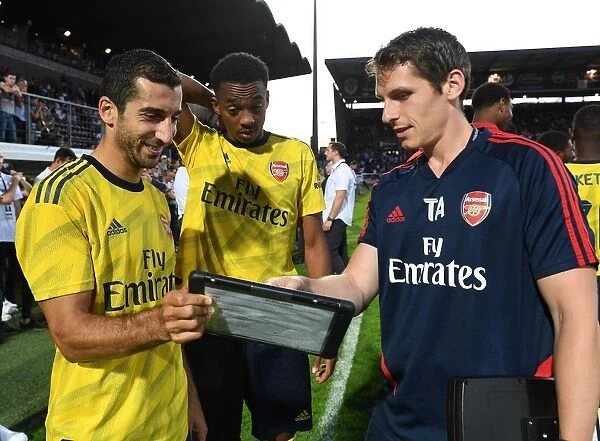 Arsenal Players Mkhitaryan and Willock Review Match Stats (Angers Friendly 2019)