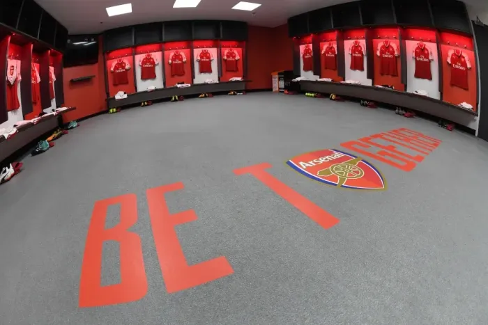 Framed Print : Arsenal Pre-Match Changing Room: FA Community Shield 2017-18 (Arsenal vs. Chelsea) Framed Print : Arsenal Pre-Match Changing Room: FA Community Shield 2017-18 (Arsenal vs. Chelsea)