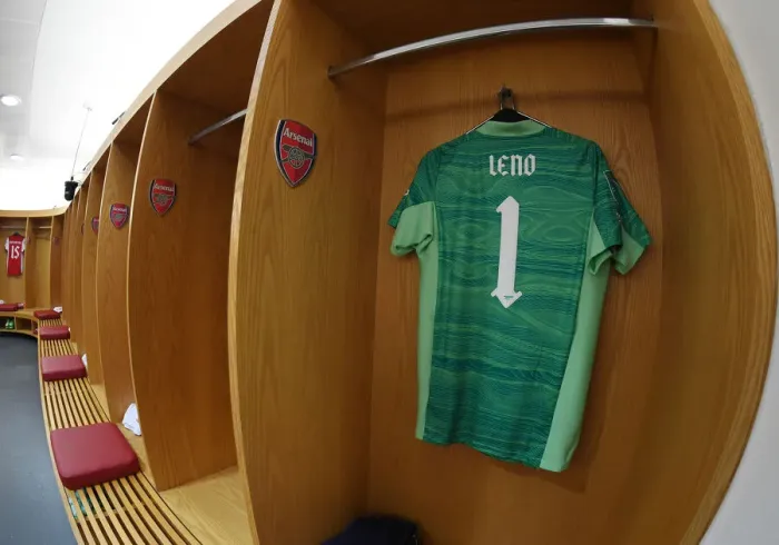 Framed Print : Arsenal: Pre-Match Focus - Bernd Leno's Gear Up Ritual vs AFC Wimbledon (2021-22) Framed Print : Arsenal: Pre-Match Focus - Bernd Leno's Gear Up Ritual vs AFC Wimbledon (2021-22)