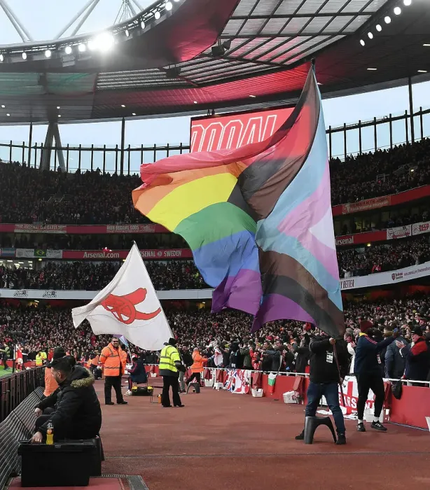 Framed Print : Arsenal Pride: Celebrating Diversity at the Emirates - Arsenal FC vs. Brentford FC, Premier League 2022-23 Framed Print : Arsenal Pride: Celebrating Diversity at the Emirates - Arsenal FC vs. Brentford FC, Premier League 2022-23