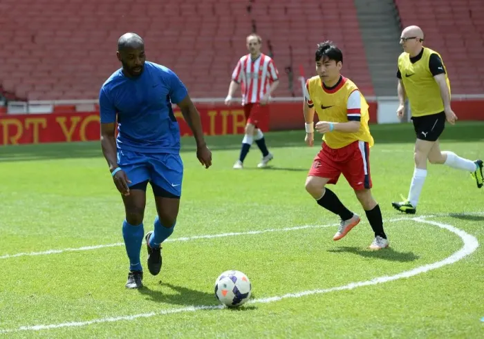 Framed Print : Arsenal Retail Football Tournament at Emirates Stadium, May 15, 2014