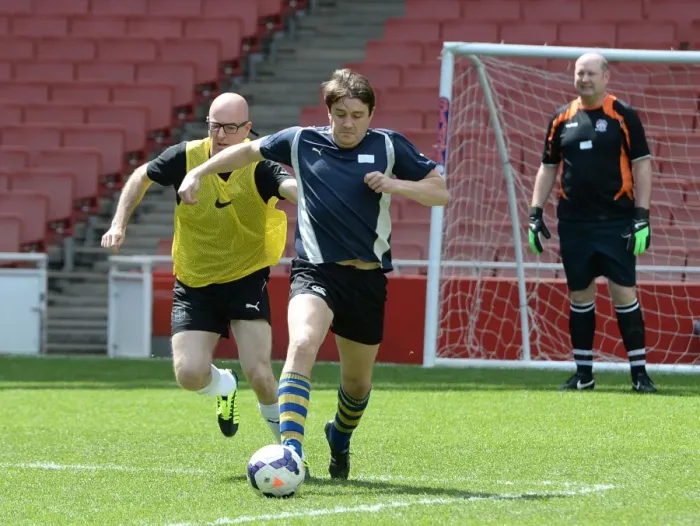 Framed Print : Arsenal Retail Football Tournament at Emirates Stadium, May 15, 2014